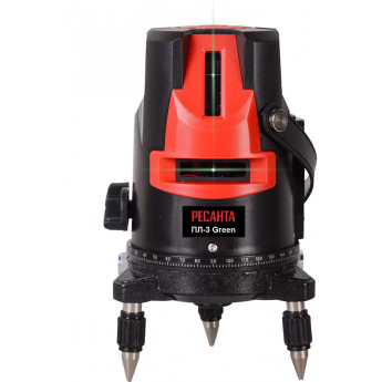 Построитель лазерный РЕСАНТА ПЛ-3 GREEN Построитель лазерный РЕСАНТА ПЛ-3 GREEN